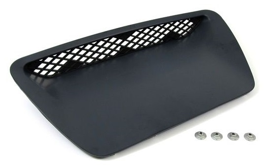 Black Plastic Hood Scoop Insert Dodge Ram SRT-10, Daytona